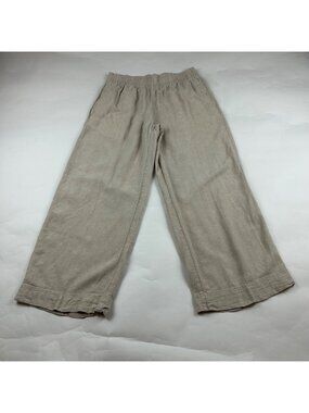 PETITE Old Navy Flaxline Linen Blend Wide Leg Pant SP
